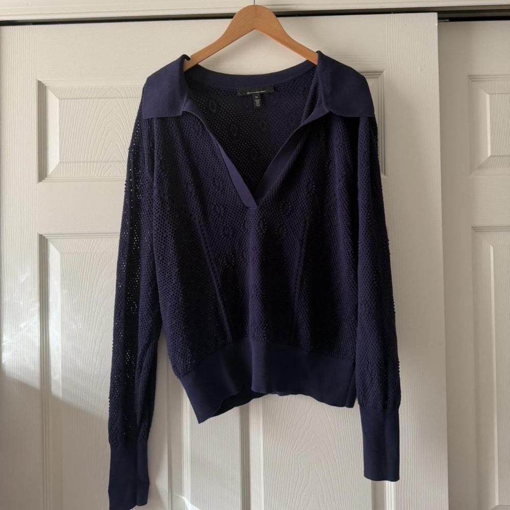 Women's Navy Sweater